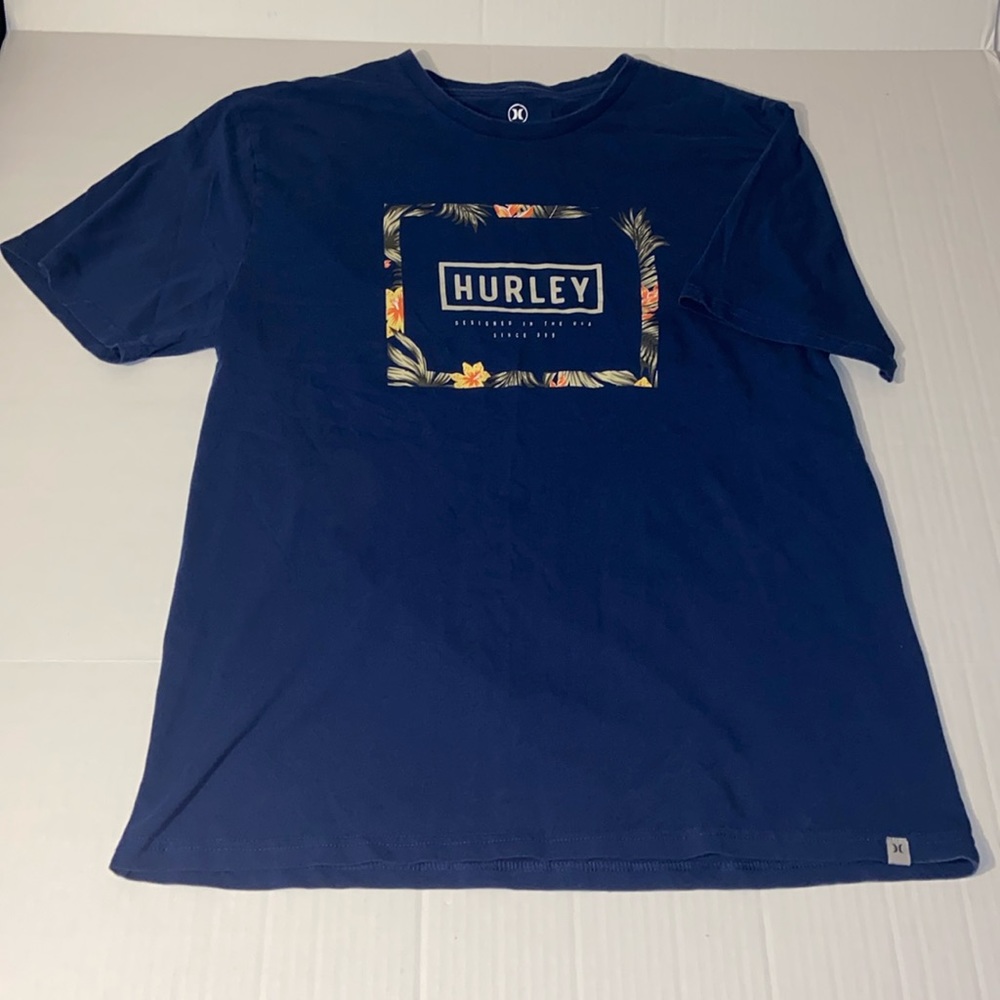 Hurley Unisex Size Large Short Sleeve Tee Shirt